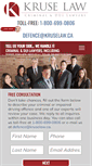 Mobile Screenshot of kruselaw.ca